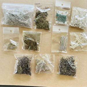 Over 10 Bundles of Assorted Jewelry Making Supplies